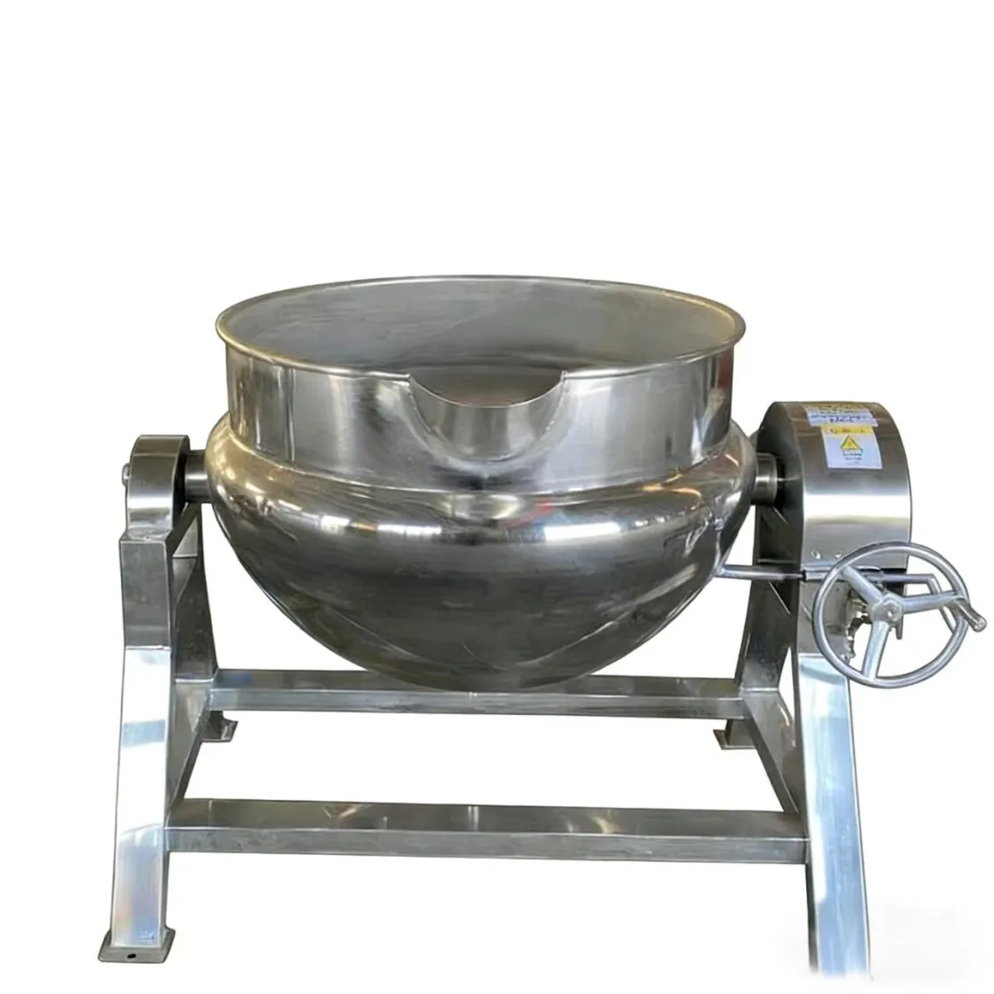 La olla de doble capa se calienta eléctricamente - Wok - foodmachtech
