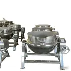 La olla de doble capa se calienta eléctricamente - Wok - foodmachtech