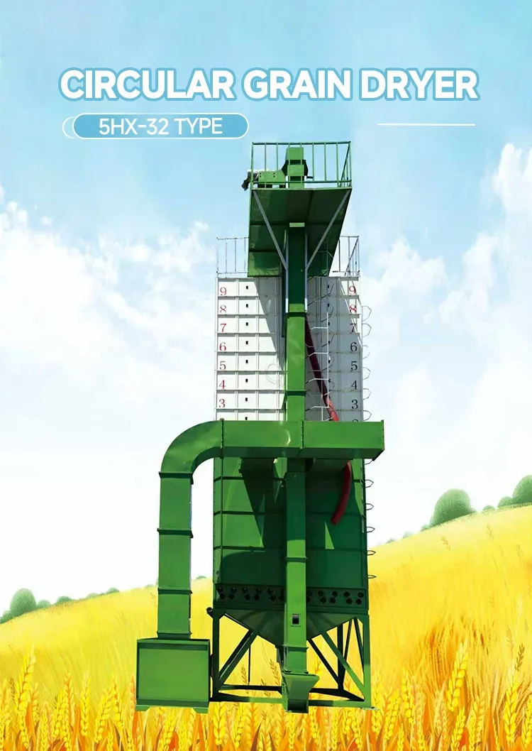 Huinong 5HX-32A type Circular grain dryer - Dryer - foodmachtech