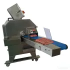 Kommerzielle Verwendung von Edelstahl automatische Schneide maschine für gekochtes Fleisch. - Fleischs ch licker - foodmachtech