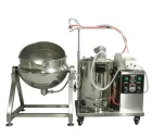 Máquina de capa de la eficacia alta con el sistema de rociadura líquido automático - Bote recubierto de azúcar - foodmachtech