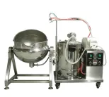 Máquina do revestimento da eficiência elevada com líquido automático pulverizando o sistema - Pote revestido de açúcar - foodmachtech
