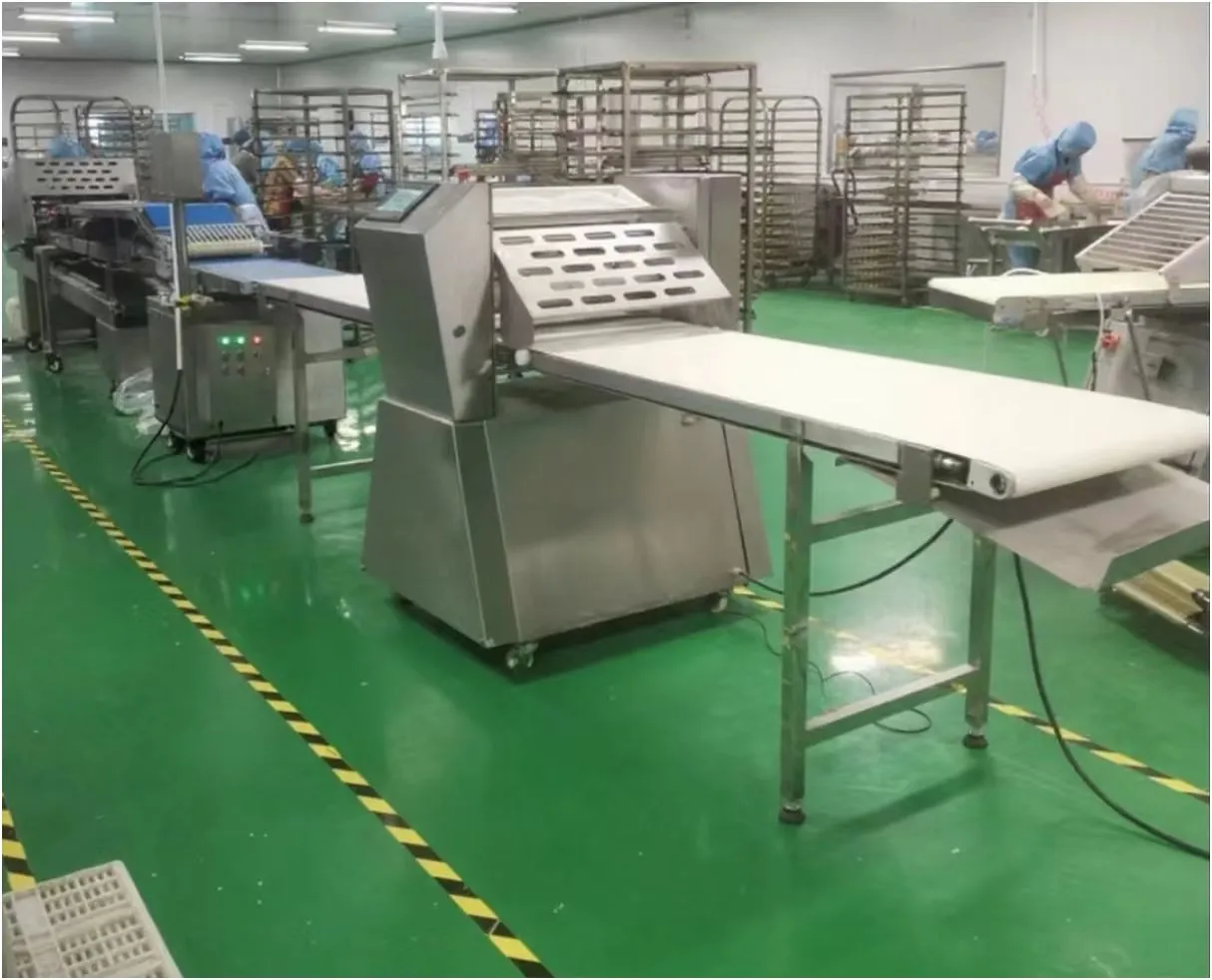 Crujiente fabricante pasta sheeter - Extrusora - foodmachtech