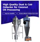 Colector de polvo y coco de alta calidad para el procesamiento de aceite de coco - Línea de producción de petróleo - foodmachtech