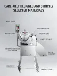 High-speed fruit and vegetable dicing machine, carrot and mushroom dicing machine, commercial mango dicing and granulation - Vegetable Cutter - foodmachtech