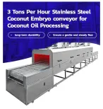 Alta Qualidade 3 Toneladas Por Hora Aço Inoxidável Coco Embrião transportador para Processamento De Óleo De Coco - Linha produção óleo - foodmachtech