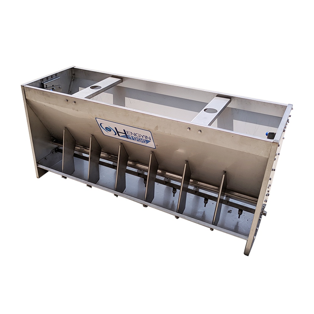 Alimentador automático de doble cara del cerdo del acero inoxidable del animal 304 de la garantía durable y cómoda de 1 año