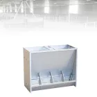 Alimentador de cerdo de acero inoxidable Automático de doble cara Múltiples agujeros Alimentador de cerdo Uso Cerdo Granja - Alimentador - foodmachtech