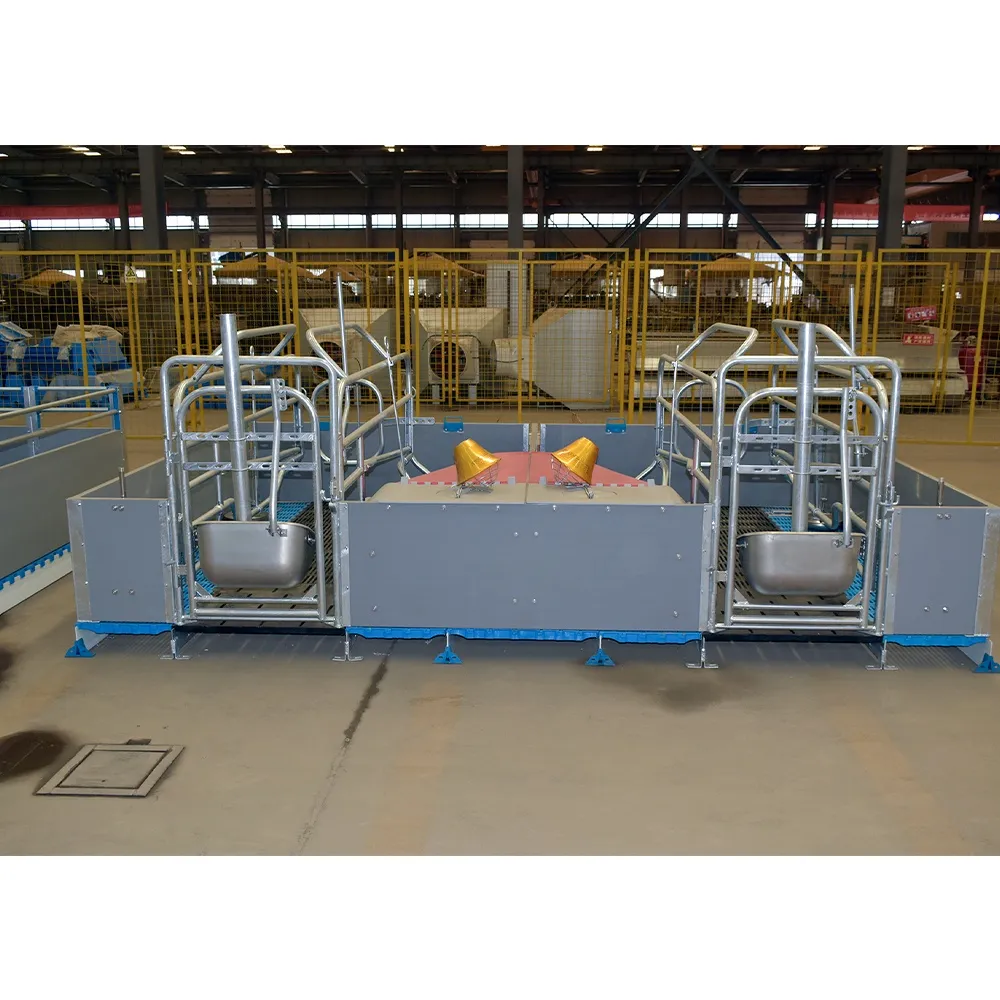 Fábrica china Alimentador Cerdo Equipo agrícola Farrowing Crate Precios Otros - Sistema de vivienda - foodmachtech