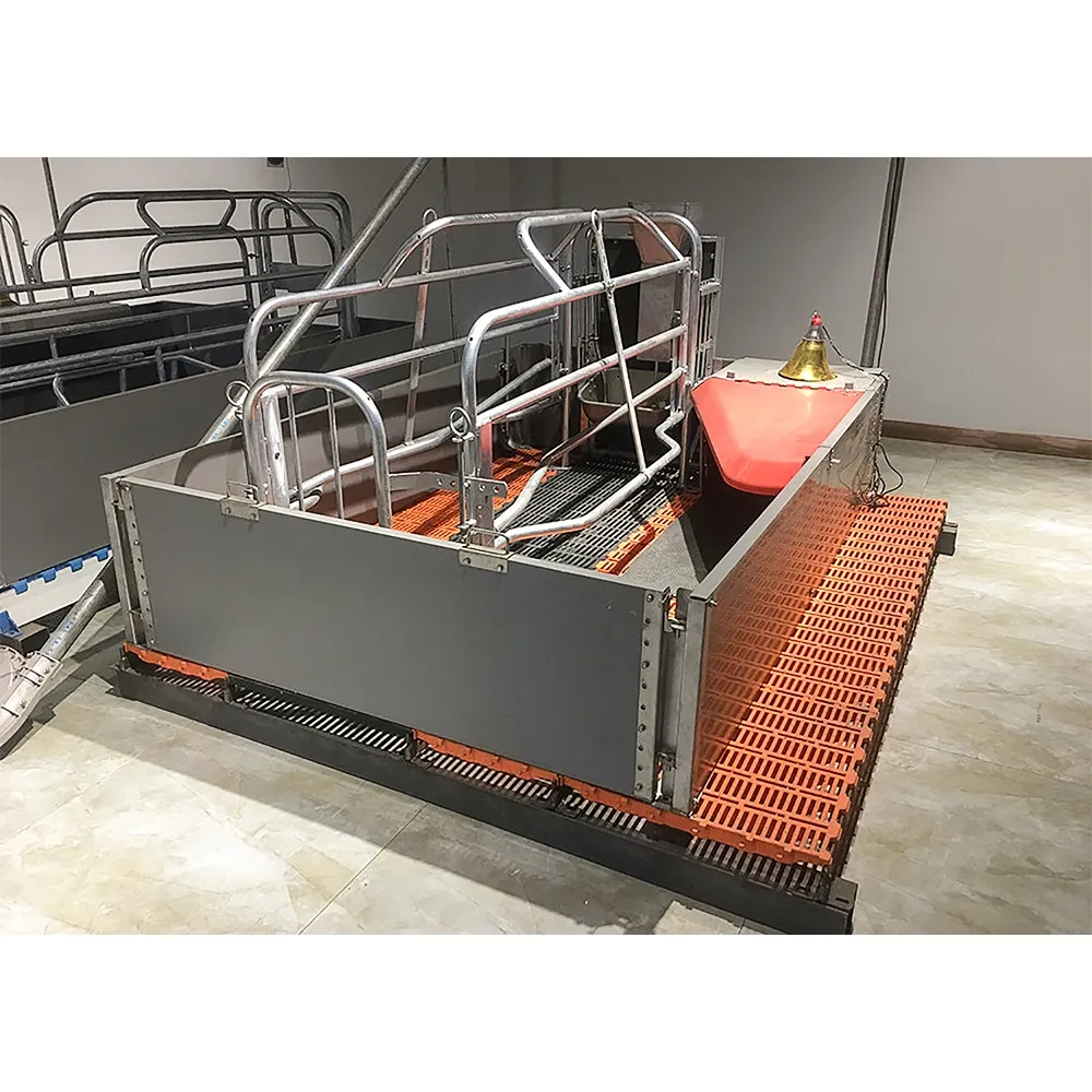 2026 Modern Pig Farm Equipment Pig Farrowing Crate gaiolas para porcas Pig Pen com calha de alimentação - Sistema Habitação - foodmachtech