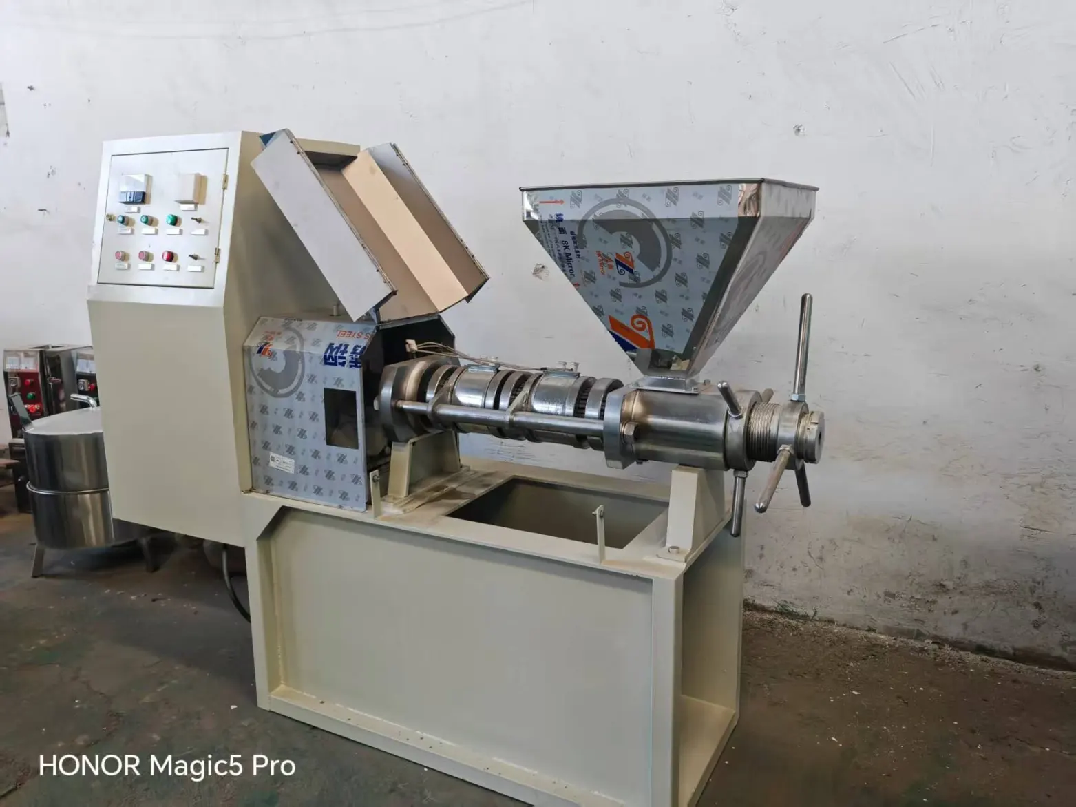 Alta qualidade totalmente automático frio e quente dupla utilização óleo de coco imprensa máquina para processamento de óleo de coco - Linha produção óleo - foodmachtech