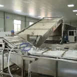 Máy chế biến sấy khô rau quả tự động cho khoai lang tỏi sắn và củ cải trắng - Dây chuyền sản xuất rau quả giòn - foodmachtech