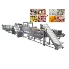 Secado automático de frutas y verduras - Línea de producción de frutas y verduras crujientes - foodmachtech