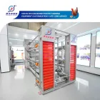 Jaulas de pato apiladas - Equipo de pato de capa - foodmachtech