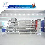 4 층 유형 A 계단식 케이지 - 층식 양계 설비 - foodmachtech