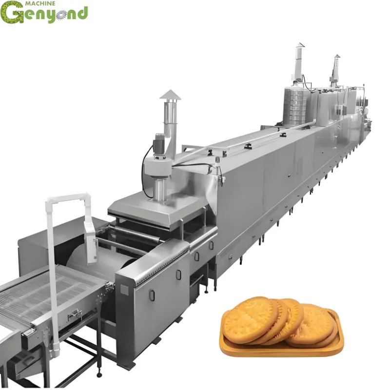 Genyond Biscuit Making Machine Cookie Making Machine of Hello Panda Biscuit Production Line - Biscuit Stamping Machine - foodmachtech