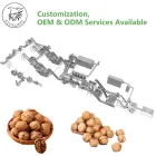 L'écrou d'amande industrielle décortiquant la chaîne de production de torréfaction - Machine de torréfaction - foodmachtech