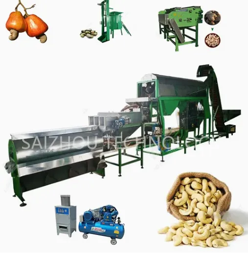 La línea de producción de descascamiento de anacardo comercial es asequible y totalmente automática - Máquina de asar - foodmachtech