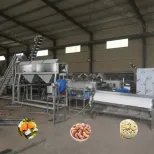 Limpeza De Porca Imersão De Vapor De Assadura De Descascamento Secagem Kernel Peeling Linha De Produção Máquina De Processamento De Grading - Máquina assar - foodmachtech