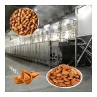 Clasificación automática de almendras industriales Cracking Crushing Peeling Clasificación Tostado Máquina de descascarado Procesamiento Línea de producción - Máquina de asar - foodmachtech