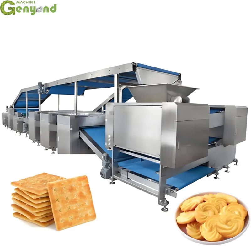 Genyond Biscuit Making Machine Cookie Making Machine of Hello Panda Biscuit Production Line - Biscuit Stamping Machine - foodmachtech