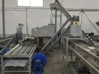 Tuerca limpieza remojo vapor tostado bombardeo agrietamiento secado kernel peeling clasificación máquina de procesamiento línea de producción - Máquina de asar - foodmachtech