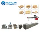 Puffed Rice bar Production Line/puffed Rice bar Cutting Machine/rice bar Forming Machine - Extruder - foodmachtech