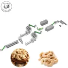 Dây chuyền chế biến thiết bị nhà máy sản xuất bao bì đóng gói sấy hạt điều tự động hoàn toàn - Máy rang - foodmachtech