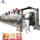 Profesionales cacahuetes semillas de girasol semillas de calabaza anacardo caballo frijoles almendras nueces avellana pistachos tostador continuo - Máquina de asar - foodmachtech