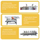 Nueva condición alta productividad automática máquina del fabricante de las patatas fritas de 1 tonelada para la cadena de producción de la planta de fabricación - Extrusora de un solo tornillo - foodmachtech