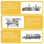 Nova Condição Alta Produtividade Automática 1 Ton Potato Chips Maker Machine for Manufacturing Plant Production Line - Extrusora parafuso único - foodmachtech