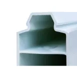 ชิ้นส่วนราคาโรงงานสำหรับ farrowing crate แผงพีวีซี500X35มม. สำหรับฟาร์มหมู - บอร์ด PVC - foodmachtech