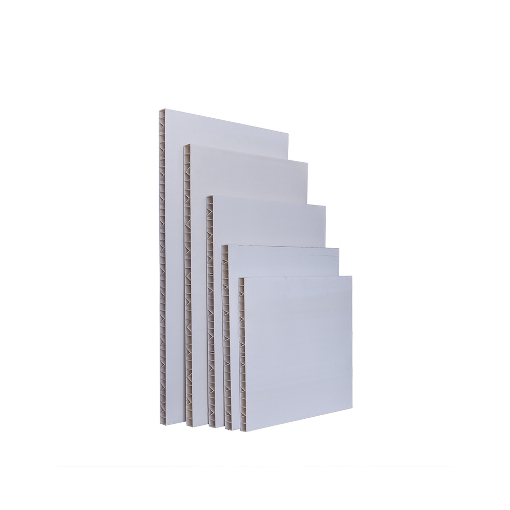 Diversos tamaños de PVC Panel de pared aislado Junta valla para cerdo pluma cerdo granja techo Panel De PVC