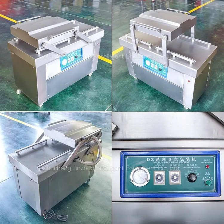 Máquina de empaquetamiento al vacío de alta calidad de la Doble-cámara - Máquina de envasado - foodmachtech