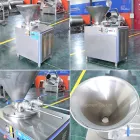 Totalmente automático enema equipo salchicha procesamiento línea de producción picadora de carne calefacción eléctrica jamón salchicha - Embutidora de salchichas - foodmachtech