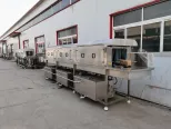 Bandeja plástica comercial automática rebote plana macarrão caixa túnel máquina de lavar roupa rotatividade cesta limpeza máquina de lavar roupa - Lavagem do túnel - foodmachtech