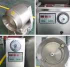 Voll automatische Vakuum taumel maschine mit variabler Frequenz zum Marinieren von Schinken-und Speck fleisch produkten - Trinker - foodmachtech