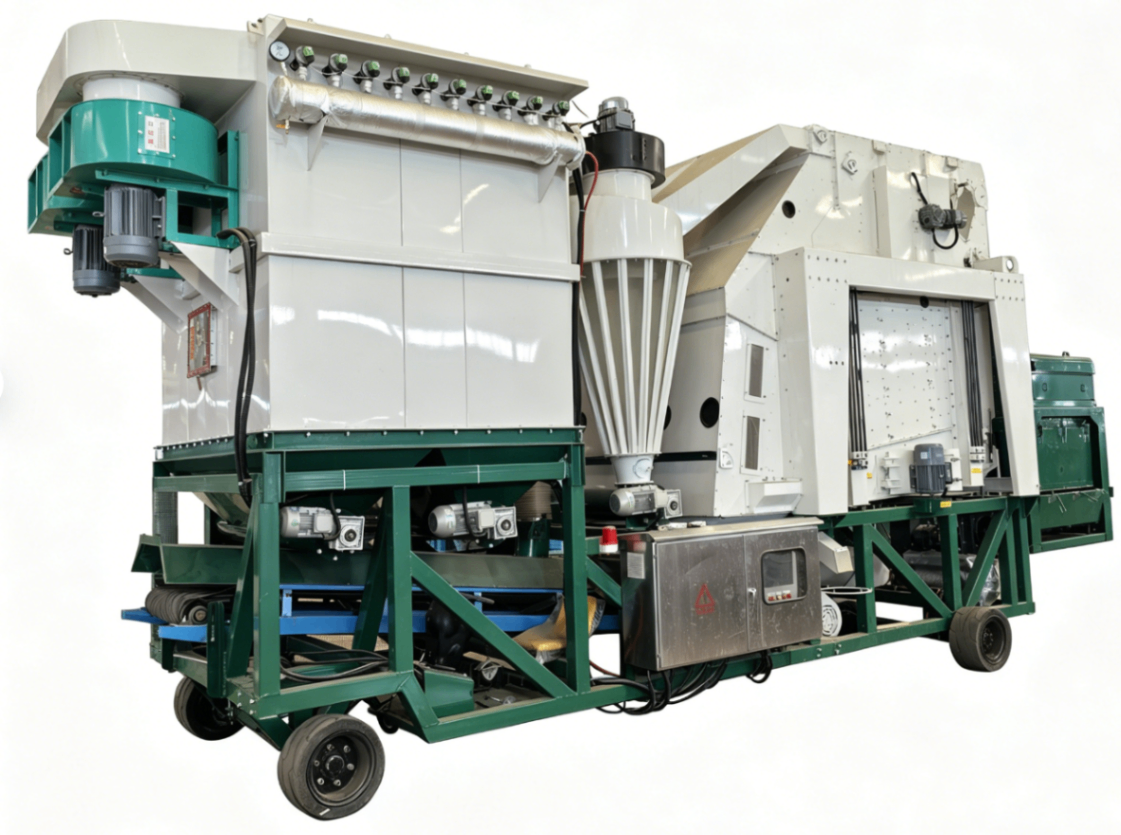 Мобильное экологически чистое многослойное комбинированное сито для очистки