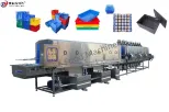 Lavadora De Cesta De Alta Qualidade Transportador Automático Bandeja De Plástico Máquina De Lavagem e Secagem Caixa De Caixa De Caixa De Caixa De Túnel Lavadora De Água Quente - Lavagem do túnel - foodmachtech