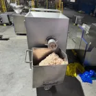 Industrial máquina de picar carne congelada 304 de acero inoxidable máquina picadora de bloque congelado para salchicha procesamiento de alimentos para mascotas - Molino de carne - foodmachtech