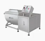 Máquina De Lavar Vegetal Inclinação Única Hopper Automática - Sistema De Limpeza Online Cip/Sip - foodmachtech