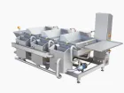 Três inclinação Hopper vegetal máquina de lavar - Máquina limpeza - foodmachtech