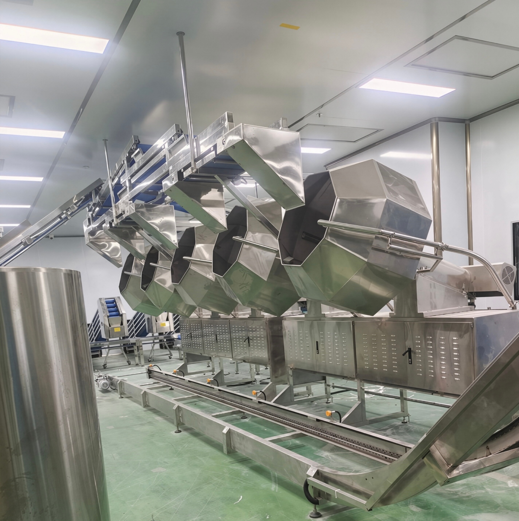 Machine de mélange octogonale automatique