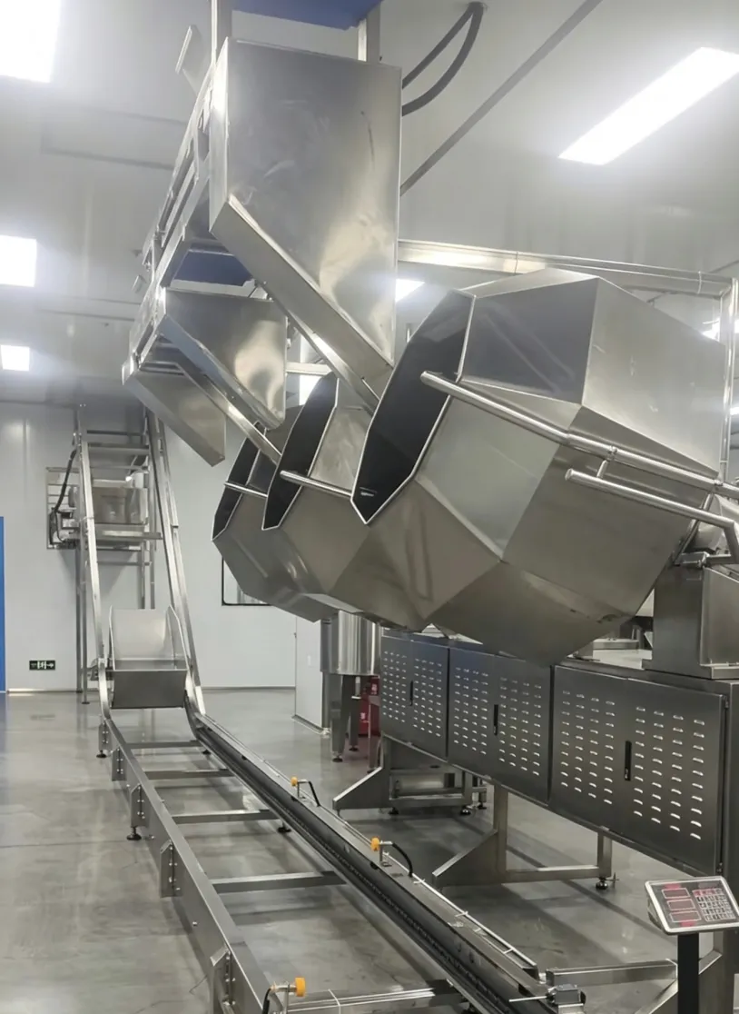 自動八角形の混合機械 - 事前混合された自動バッチシステム - foodmachtech