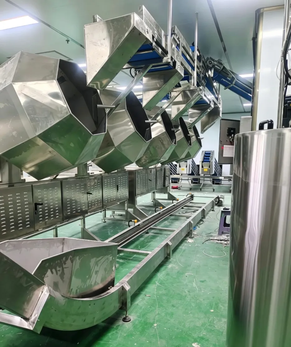 自動八角形の混合機械 - 事前混合された自動バッチシステム - foodmachtech