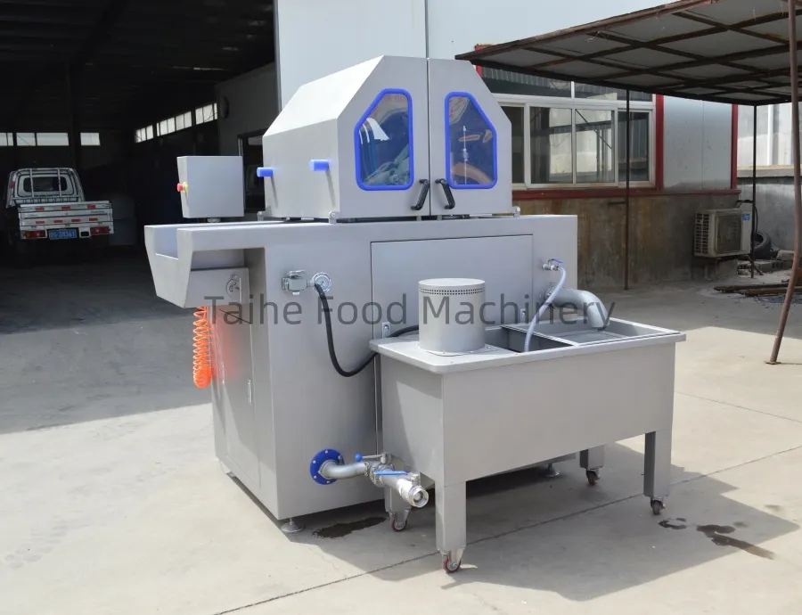 Máquina de inyección salina neumática 48/80/128 agujas carne salmuera inyector para carne de cerdo pollo pescado - Máquina de inyección salina - foodmachtech