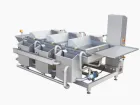 Três inclinação Hopper vegetal máquina de lavar - Máquina limpeza - foodmachtech