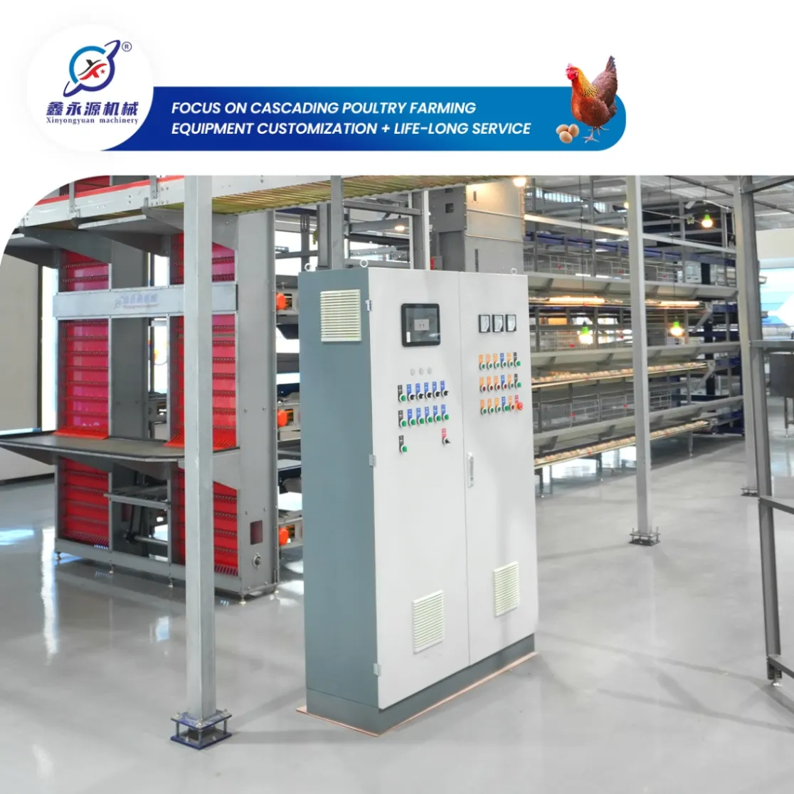 10-inch screen Xinyongyuan Environmental Control System - Temperature & Humidity Monitoring System - foodmachtech