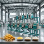 2026 Heavy Duty Electric Flour Mill & Grinder Grain-Commercial Grade Alta Capacidade para a Nigéria e África do Sul - Moinho moagem - foodmachtech