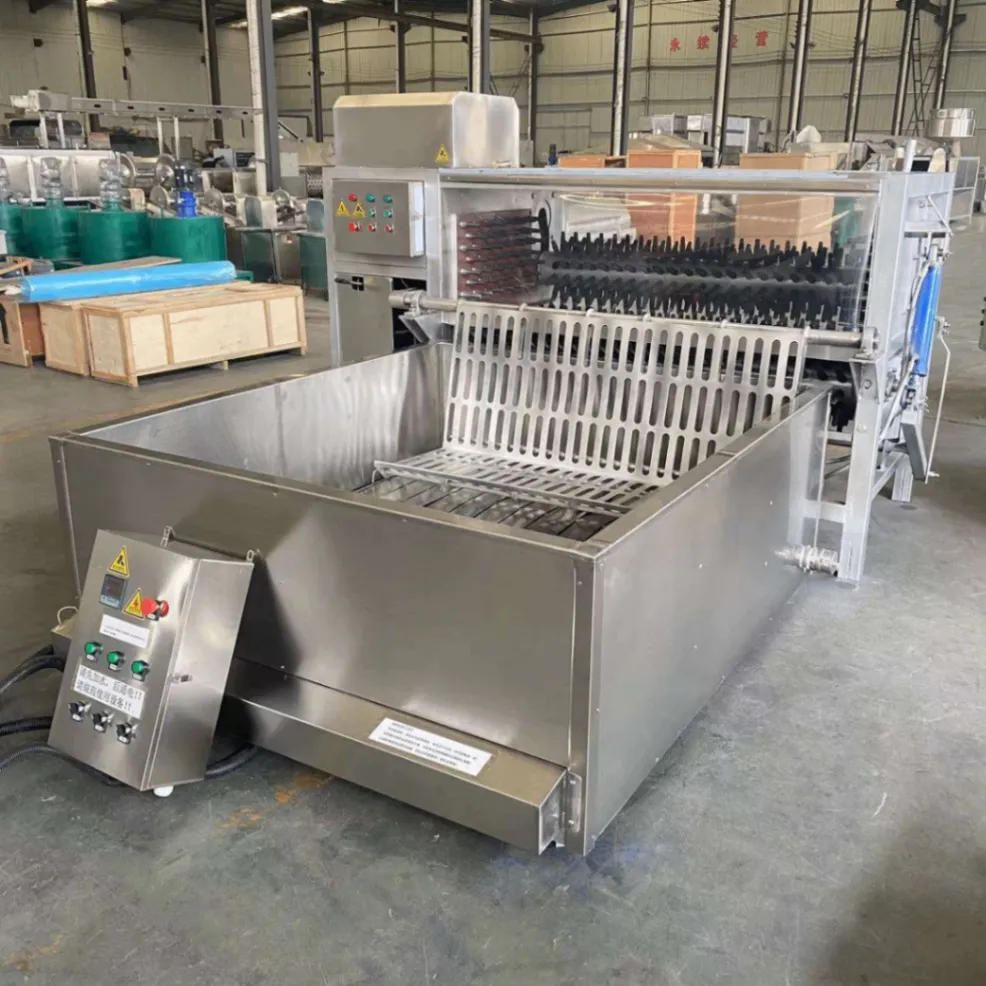 Máquina desplacadora de alto rendimiento para cerdos en mataderos - Máquina de depilación de cerdo - foodmachtech